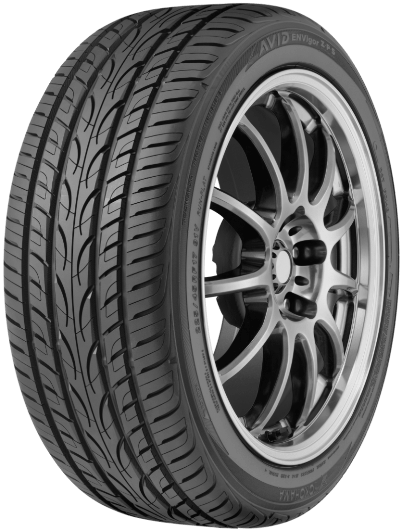 Yokohama Tire - Yokohama Avid ENVigor ZPS Tire - 225/55RF17 97V - Demon Performance