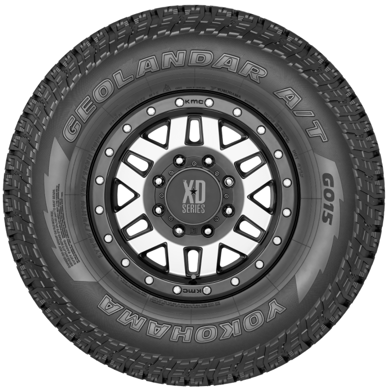 Yokohama Tire - Yokohama Geolandar A/T G015 Tire - P255/75R17 113T - Demon Performance