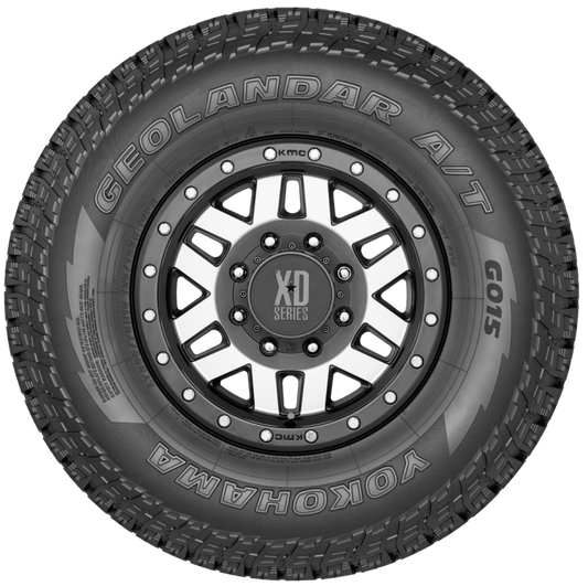 Yokohama Tire - Yokohama Geolandar A/T G015 Tire - P255/75R17 113T - Demon Performance