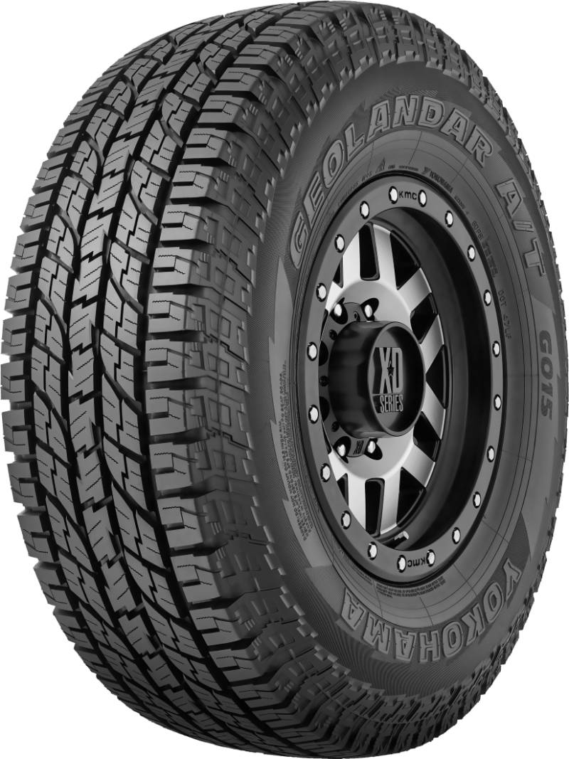 Yokohama Tire - Yokohama Geolandar A/T G015 Tire - P255/75R17 113T - Demon Performance