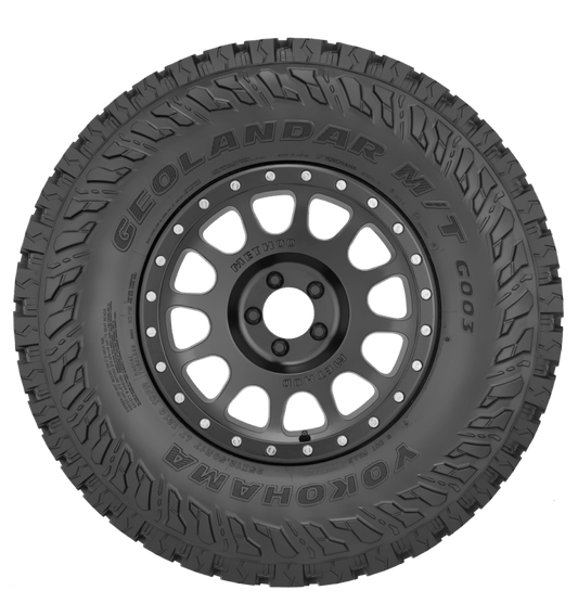 Yokohama Tire - Yokohama Geolandar M/T G003 Tire - LT295/65R20 129/126Q - Demon Performance