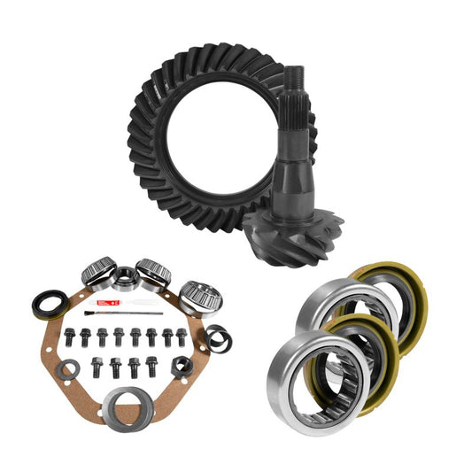 Yukon Gear & Axle - Yukon 9.25in CHY 3.91 Rear Ring & Pinion Install Kit 1.705in Axle Bearings and Seal - Demon Performance