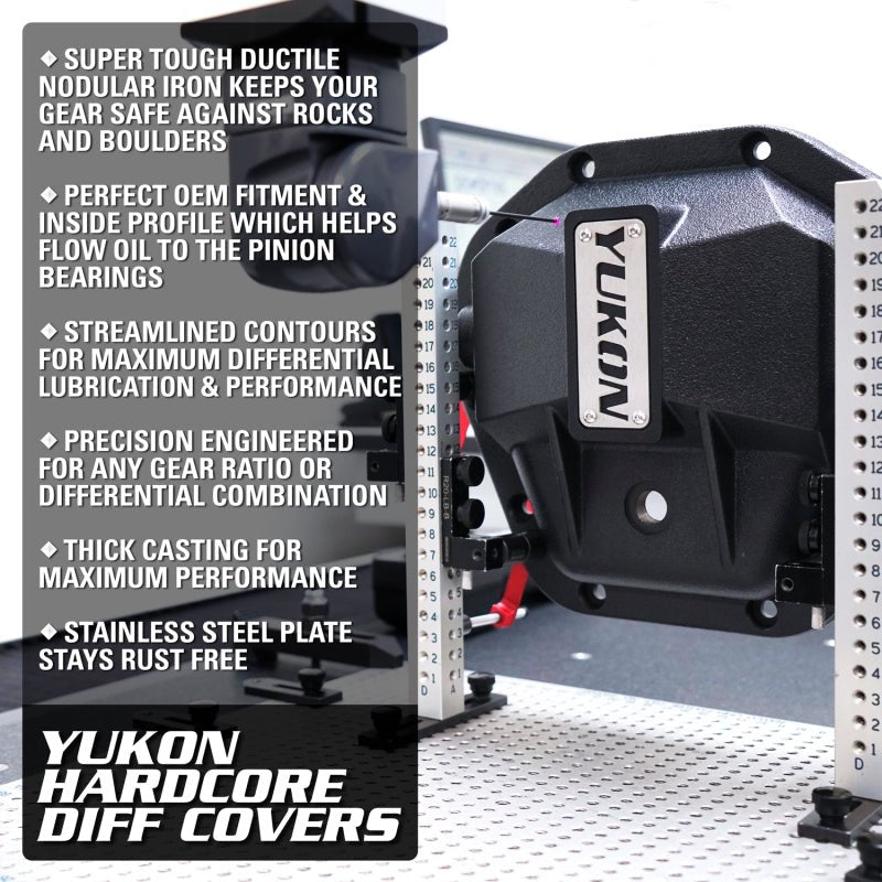 Yukon Gear & Axle - Yukon Gear Hardcore Nodular Iron Cover for Chrysler 9.25in Rear Differential - Demon Performance