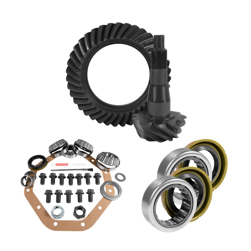 Yukon Gear & Axle - Yukon Gear ZF 9.25in CHY 3.91 Rear Ring & Pinion Install Kit Axle Bearings & Seal - Demon Performance