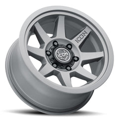 ICON Rebound 17x8.5 5x5 -6mm Offset 4.5in BS 71.5mm Bore Charcoal Wheel