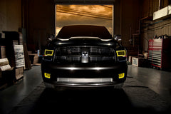 Oracle Lighting 09-18 RAM 1500 Sport ColorSHIFT Halo Headlights - Blk Housing w/No Controller