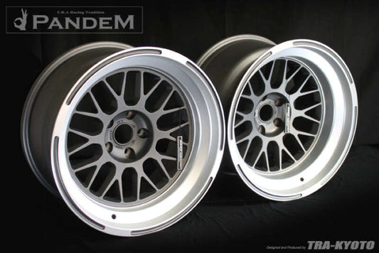 GReddy Pandem 6666 Wheel 18x9 +6 5-114 - Gunmetal