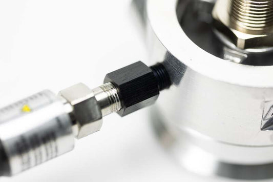 GReddy Male 1/8BSPT to Female 1/8NPT Aluminum Sensor Adapter