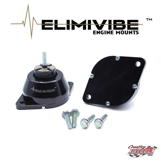 Creative Steel - 11-22 Dodge Charger/Challenger (ELIMIVIBE™) Engine Mounts - Demon Performance