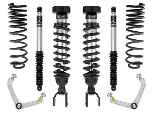 ICON - 2019+ Ram 1500 2 - 3in. Stage 2 Suspension System w/ Billet Upper Control Arms - Demon Performance