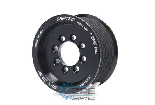 ZPE Griptec - 3.10" 10 Rib ZPE GripTec® 2pc HellCat L2V Black Pulley Only - Demon Performance