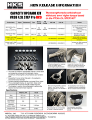 HKS Connecting Rod Set - VR38 4.3L STEP Pro