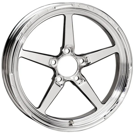 Weld Alumastar 1-Piece 18x6 / 5x4.5 BP / 3.2in. BS Polished Wheel - Non-Beadlock