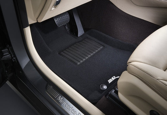 3D MAXpider - 3D Maxpider 12 - 23 Dodge Durango 5 - Seat Elegant Black R1 R2 (2 Posts On Front Passenger Floor) - Demon Performance