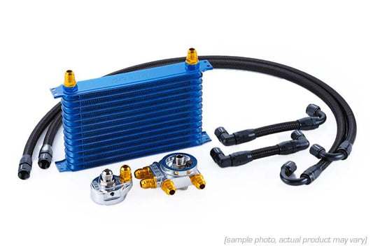 GReddy OIL COOLER KIT W/ FILTER RELOC 13-ROW CIRCUIT SPEC BNR34