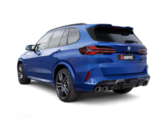 Akrapovic 2024+ BMW X5M / X6M (Face Lift) Slip-On Line (Titanium) w/Carbon Fiber Tips