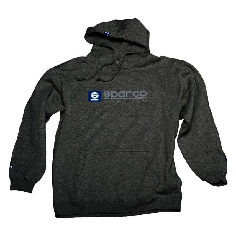 Sparco  Hooded Sweatshirt WWW- Large- Heather Gray
