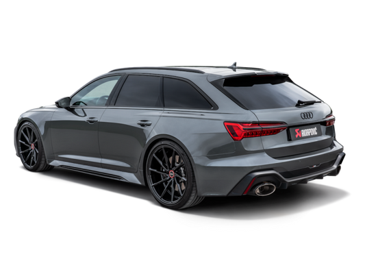 Akrapovic 2023 Audi RS6 Avant (C8) Evolution Line Cat Back (Titanium) (Req Link Pipe Set)