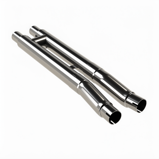 Kooks Headers 15-26 Ford Mustang 5.0L OEM Resonator Delete H-Pipe Kit