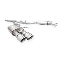 Stainless Works 2024 Mustang GT Catback Dual Tips Legend Sound H-Pipe Factory Connect Exhaust