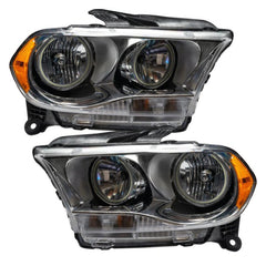 Oracle 11-13 Dodge Durango SMD HL Halogen - Chrome - Blue