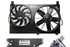 GReddy 00-09 Honda S2000 Dual Fan Shroud w/ Dual SPAL Fans - Black
