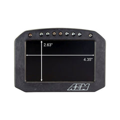 AEM - AEM CD - 5L Carbon Logging Flush Digital Dash Display - Demon Performance