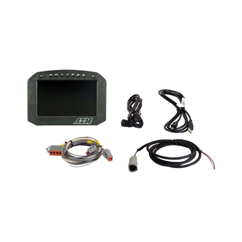 AEM - AEM CD - 5L Carbon Logging Flush Digital Dash Display - Demon Performance