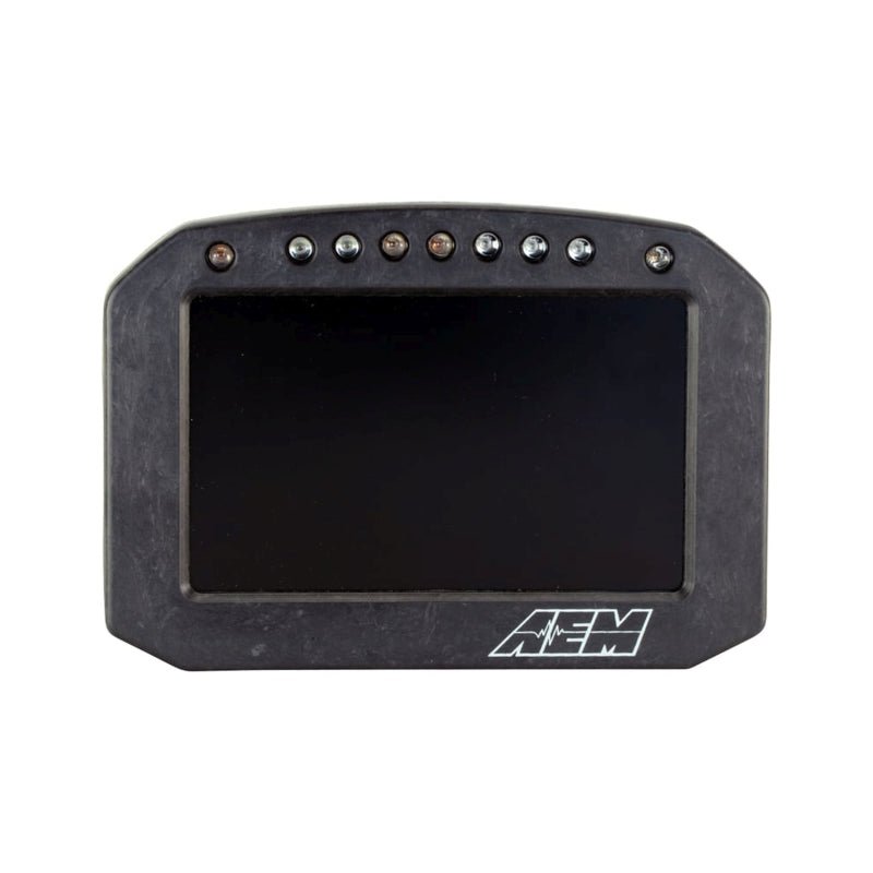 AEM - AEM CD - 5LG Carbon Logging Flush Digital Dash Display w/ Internal 20Hz GPS & Antenna - Demon Performance