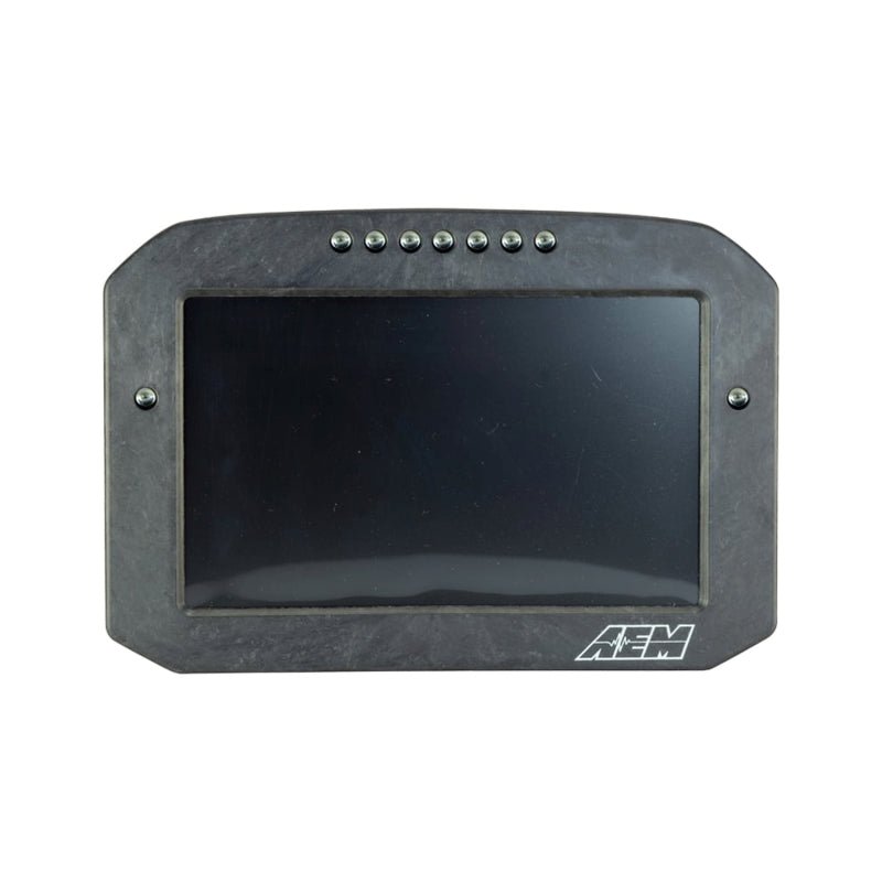 AEM - AEM CD - 7G Carbon Flush Digital Dash Display w/ Internal 20Hz GPS & Antenna - Demon Performance