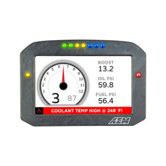 AEM - AEM CD - 7L Carbon Logging Flush Digital Dash Display - Demon Performance