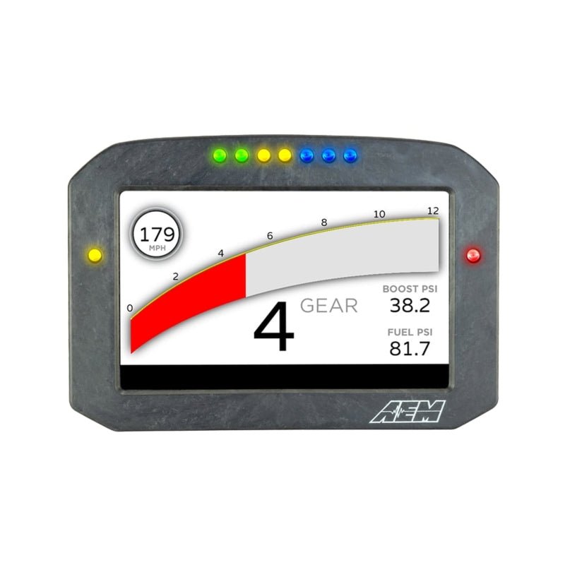 AEM - AEM CD - 7L Carbon Logging Flush Digital Dash Display - Demon Performance