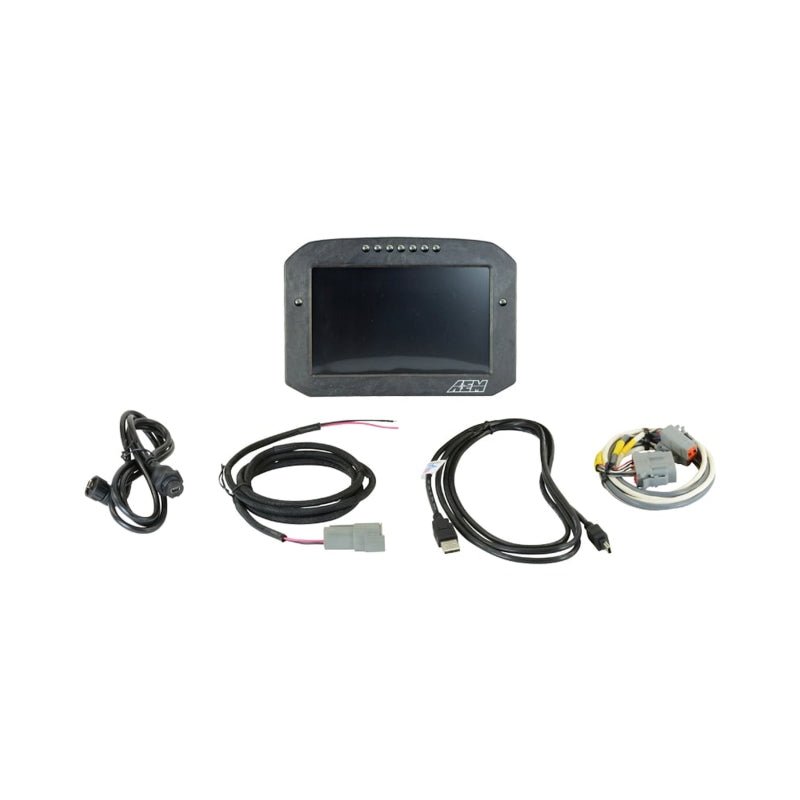 AEM - AEM CD - 7L Carbon Logging Flush Digital Dash Display - Demon Performance