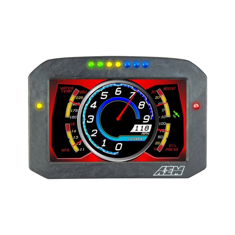AEM - AEM CD - 7L Carbon Logging Flush Digital Dash Display - Demon Performance