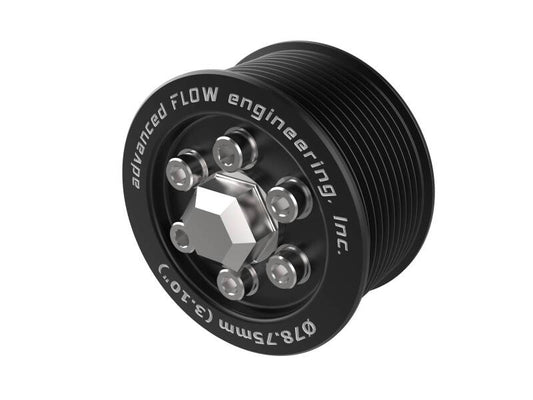 aFe - aFe 15 - 23 Dodge Challenger / 15 - 23 Dodge Charger SRT Hellcat 3.10in Supercharger Power Pulley Kit - Demon Performance