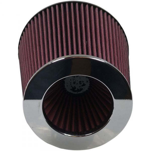 S&B - Air Filter For Intake Kits 75 - 2557 Oiled Cotton Cleanable 6 Inch Red S&B - Demon Performance