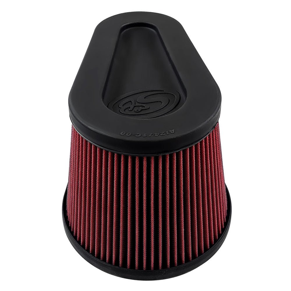 S&B - Air Filter For Intake Kits 75 - 5136 / 75 - 5136D Oiled Cotton Cleanable Red S&B - Demon Performance