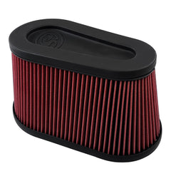 S&B - Air Filter For Intake Kits 75 - 5136 / 75 - 5136D Oiled Cotton Cleanable Red S&B - Demon Performance