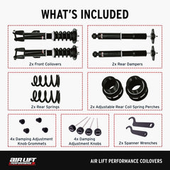 Air Lift - Air Lift Performance 11-23 Chrysler 300 / 15-23 Dodge Challenger Coilover Kit - Demon Performance