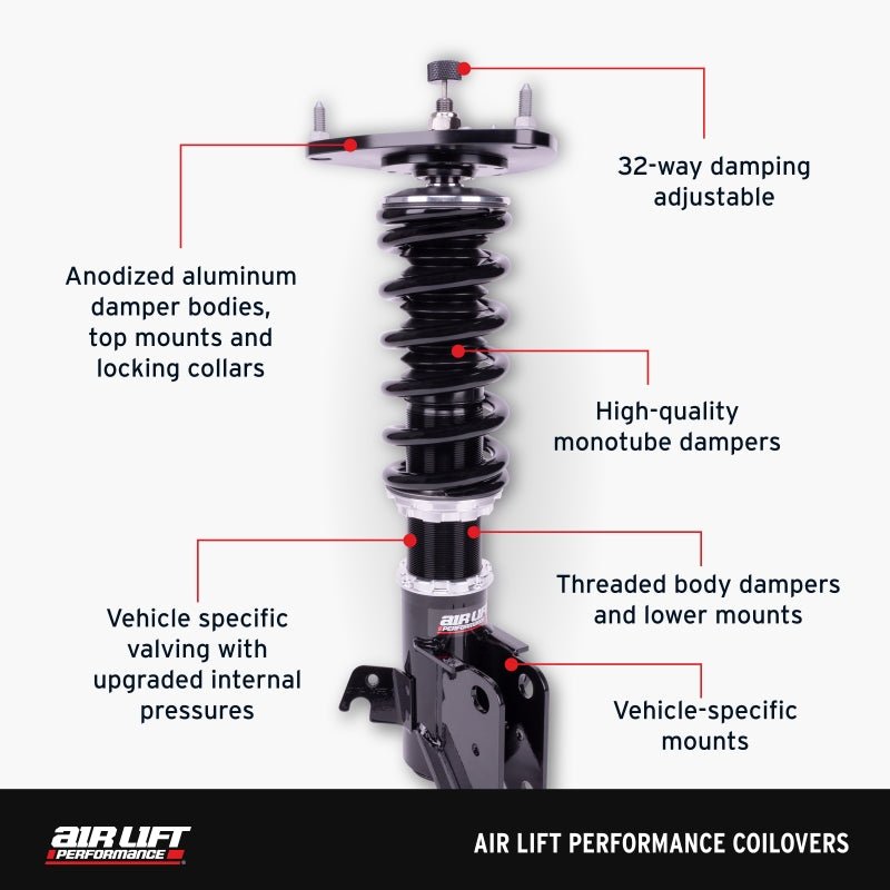 Air Lift - Air Lift Performance 11-23 Chrysler 300 / 15-23 Dodge Challenger Coilover Kit - Demon Performance