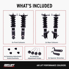 Air Lift - Air Lift Performance 15 - 24 Ford Mustang S550/S650 Fastback Coilover Kit - Demon Performance
