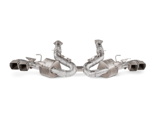 Akrapovic - Akrapovic 2020 Chevrolet Corvette Stingray (C8) OPF/GPF Slip - On Line (Titanium) w/ Titanium Tips - Demon Performance