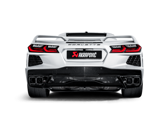 Akrapovic - Akrapovic 2020 Chevrolet Corvette Stingray (C8) OPF/GPF Slip - On Line (Titanium) w/ Titanium Tips - Demon Performance