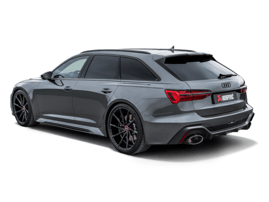 Akrapovic - Akrapovic 2023 Audi RS6 Avant (C8) Evolution Line Cat Back (Titanium) (Req Link Pipe Set) - Demon Performance