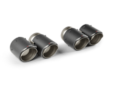 Akrapovic - Akrapovic 2024+ BMW M5 (G90,G99) Round Carbon Fiber Tail Pipe Set - Demon Performance