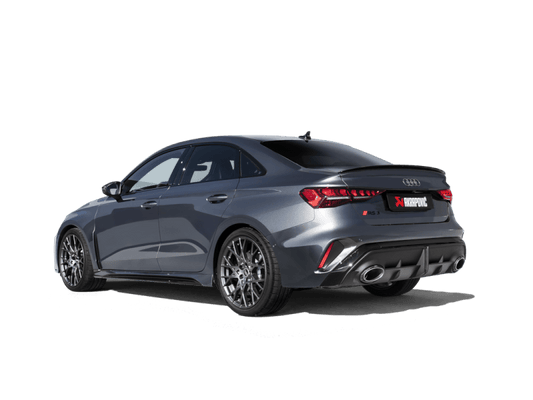 Akrapovic - Akrapovic 2025+ Audi RS3 Sedan (8Y FL) Evolution Line Catback - Titanium: Req. P - HF1636 control kit - Demon Performance