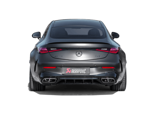 Akrapovic - Akrapovic 24-26 Mercedes Benz CLE 53 4MATIC / Cabriolet (C236 / A236) Titanium Slip On Exhaust - Demon Performance