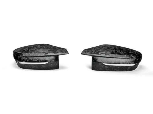 Akrapovic - Akrapovic BMW M2 Coupe (G87) Chopped Carbon Fiber Mirror Cap Set - Matte - Demon Performance