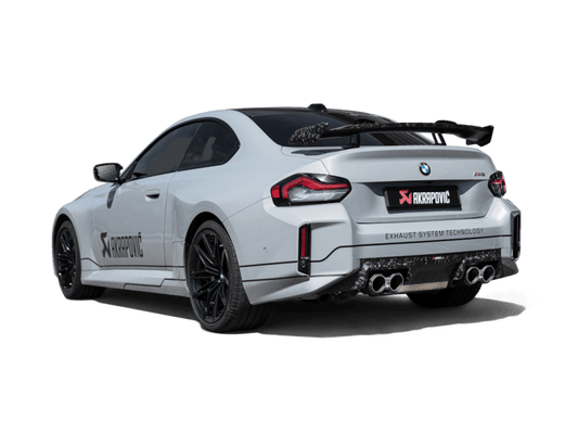 Akrapovic - Akrapovic BMW M2 Coupe (G87) Rear Chopped Carbon Fiber Diffuser - Matte - Demon Performance