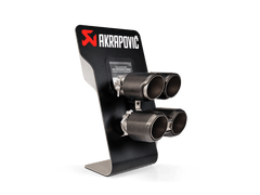 Akrapovic - Akrapovic Counter Display with BMW M3/M4 Sample Tail Pipe Sets - Demon Performance